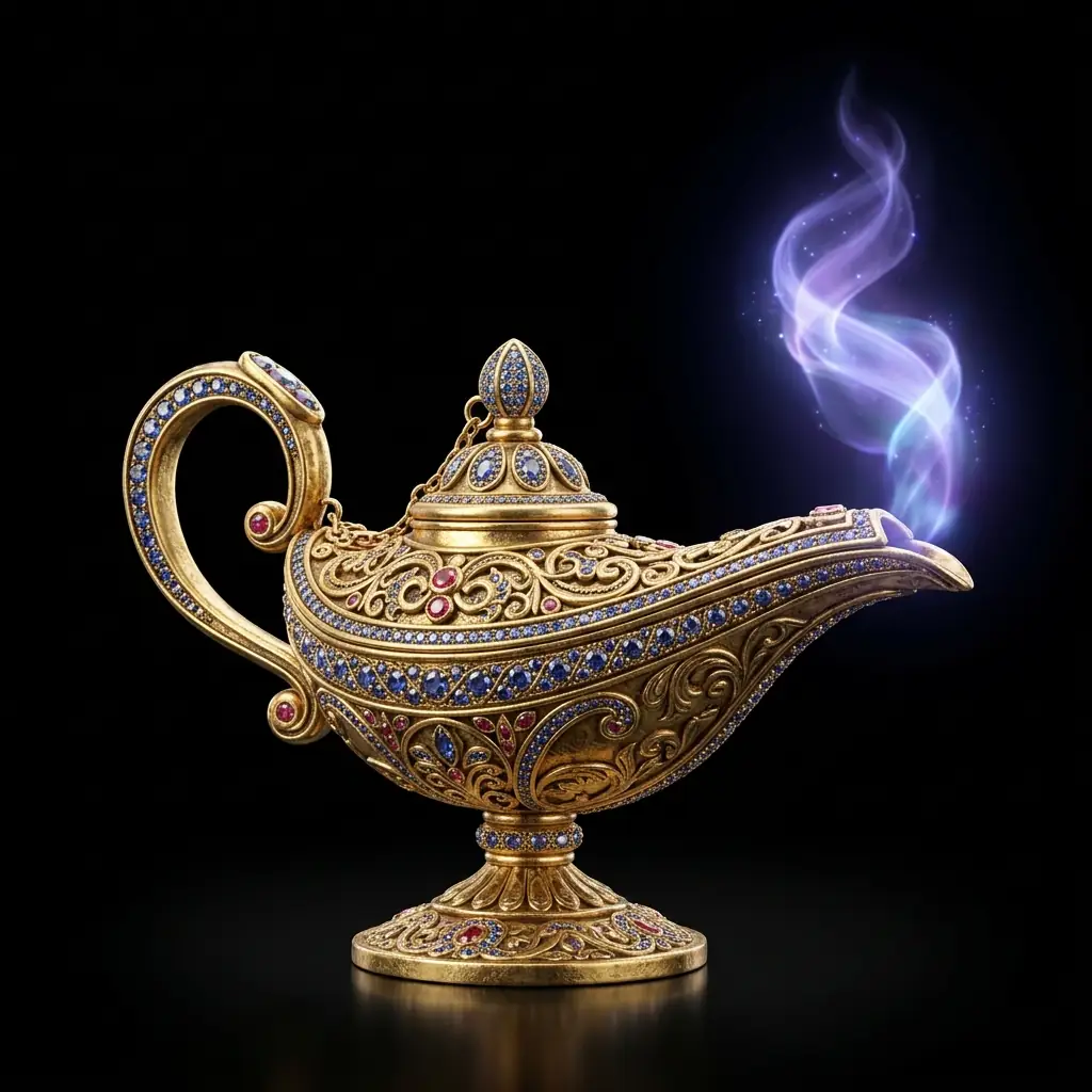 Magic Lamp to Spin